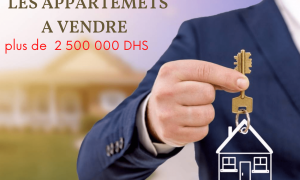 récapitulatif appartement a vendre de plus de 2500 000  DHS
