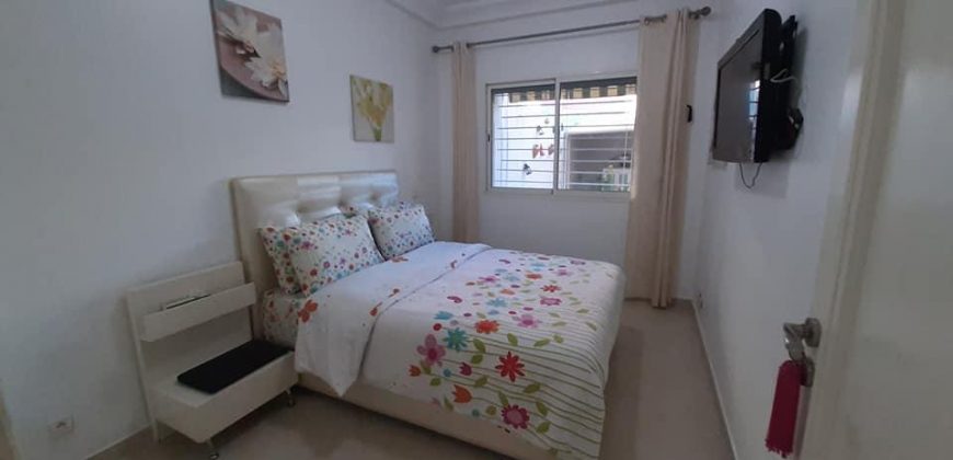Appt à louer(meublée) nassim sup107m²,2Ch,terrasse