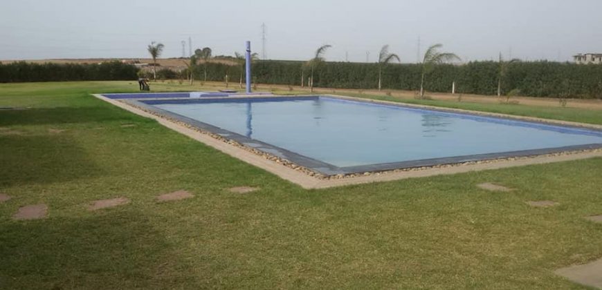 benslimane  villa ferme a vendre a sup 11100 M 4 CH