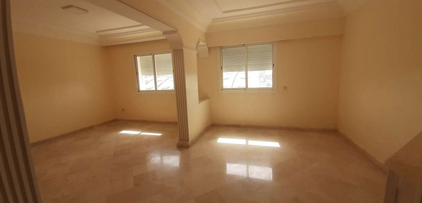 bourgogne — appartement a vendre a cote mosquée Hassan II sup 120 M 3 CH