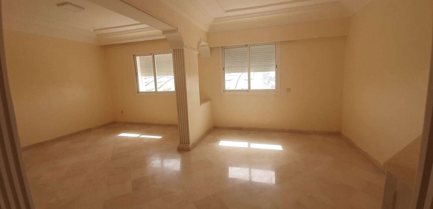 bourgogne — appartement a vendre a cote mosquée Hassan II sup 120 M 3 CH