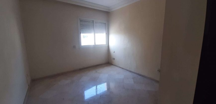 bourgogne — appartement a vendre a cote mosquée Hassan II sup 120 M 3 CH