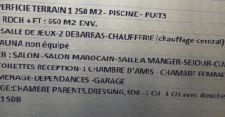 ain diab  villa a louer a cote hotel suisse