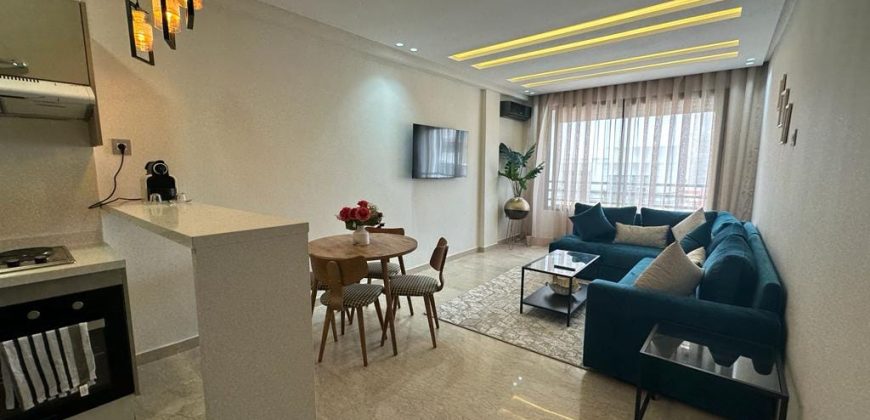 STUDIO LUXUEUX A LOUER MEUBLE a maarif ext 1 CH