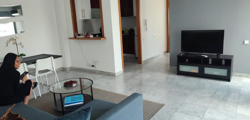 appartement.a louer meublé a maarif extension 58m2 + 24m2 de balcon