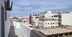 appartement.a louer meublé a maarif extension 58m2 + 24m2 de balcon