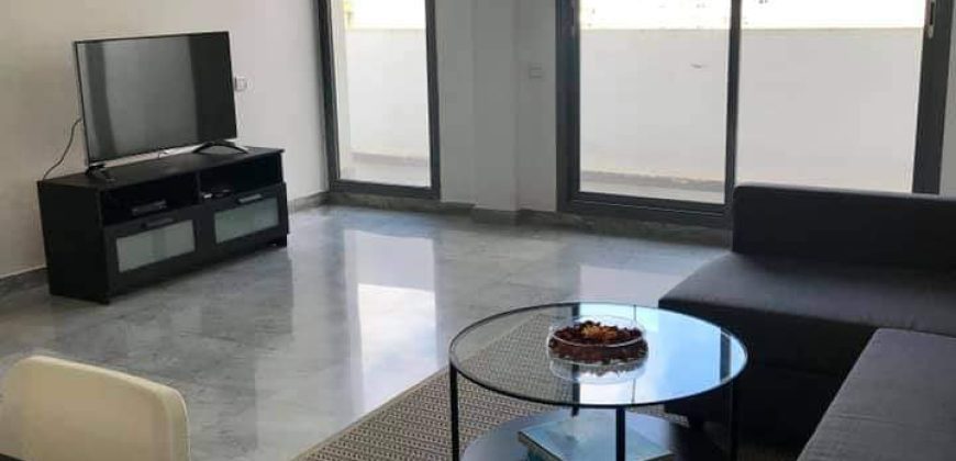 appartement.a louer meublé a maarif extension 58m2 + 24m2 de balcon