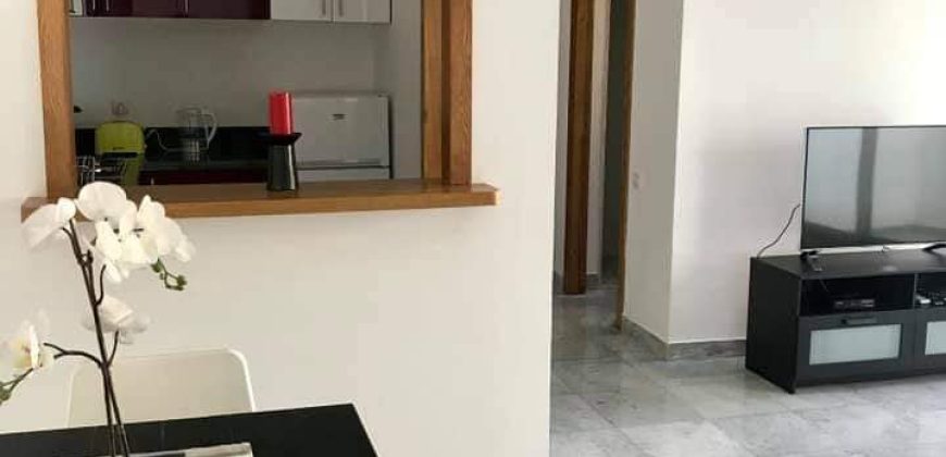 appartement.a louer meublé a maarif extension 58m2 + 24m2 de balcon