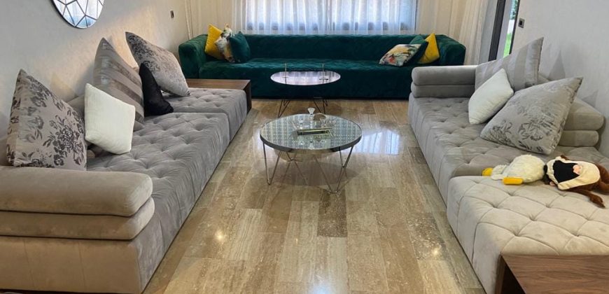 dar bouazza – Appt rez de jardin avec piscine privée  res fermee dar bouazza  Ref amiwad