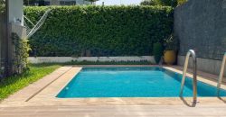 dar bouazza – Appt rez de jardin avec piscine privée  res fermee dar bouazza  Ref amiwad