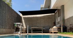 dar bouazza – Appt rez de jardin avec piscine privée  res fermee dar bouazza  Ref amiwad