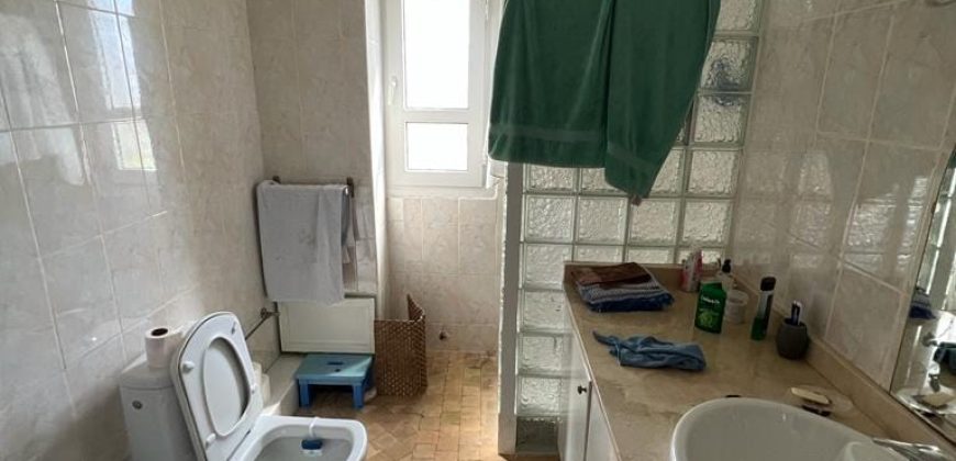 villa à louer à tnaine chtouka de presque un ha (eau puit +Radeej+ courant one)
