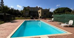 villa à louer à tnaine chtouka de presque un ha (eau puit +Radeej+ courant one)
