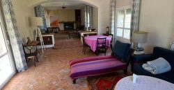 villa à louer à tnaine chtouka de presque un ha (eau puit +Radeej+ courant one)