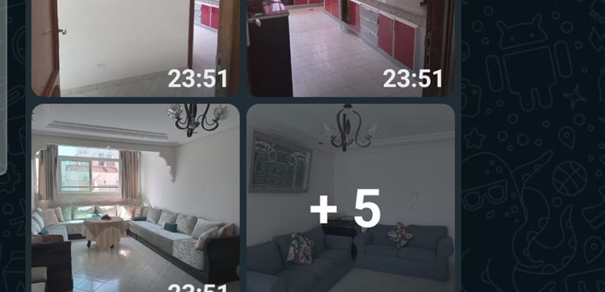 Bourgogne ap lm 2 CH propriétaire  demande 8000 dhs
