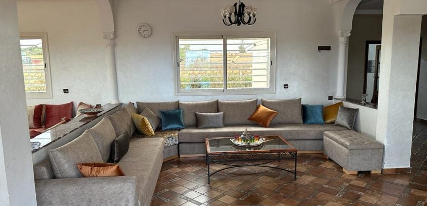 villa à vendre dans les banlieues de Casablanca vers Had Soualem située dans la route de Rahma