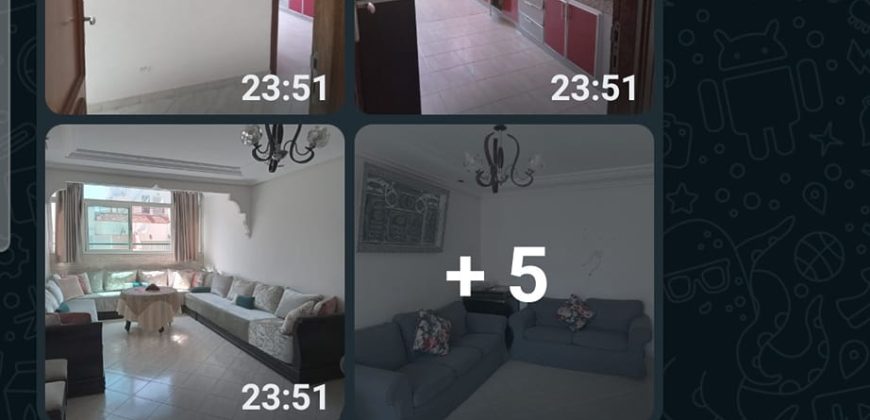Bourgogne ap lm 2 CH propriétaire  demande 8000 dhs