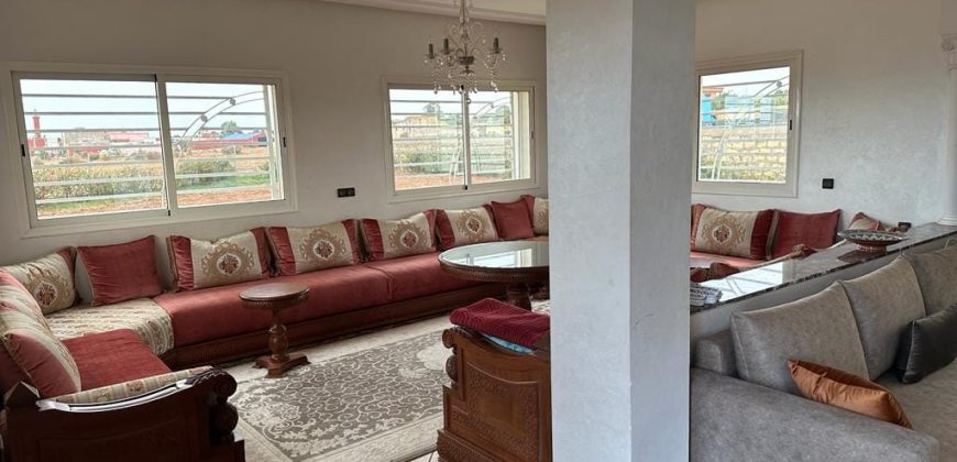 villa à vendre dans les banlieues de Casablanca vers Had Soualem située dans la route de Rahma