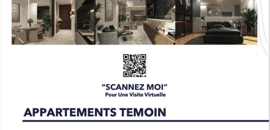 studio neuf a vendre a 2 MARS